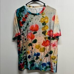 Floral Watercolor T-Shirt